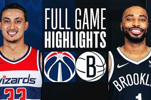 WIZARDS at NETS | FULL GAME HIGHLIGHTS | December 8, 2023