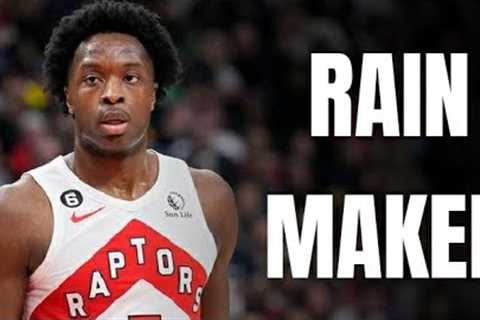 RAPTORS FAMILY: OG ANUNOBY COMPLIMENTS ANY PLAN WE GOT..