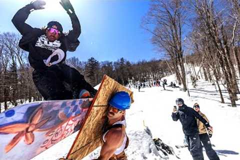 Zeb Powell shatters the meaning of snowboarding AGAIN!