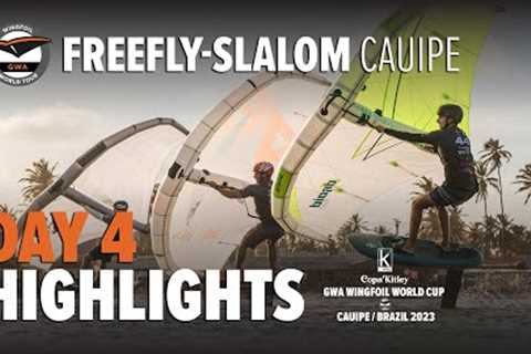 FreeFly-Slalom in the Cauipe Lagoon | Copa Kitley GWA Wingfoil World Cup Cauipe 2023