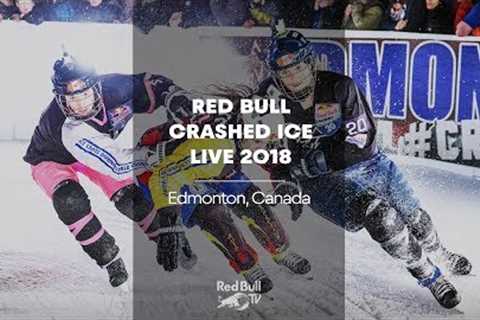 LIVE - The Junior Finals from Red Bull Crashed Ice 2018 | Edmonton, Canada