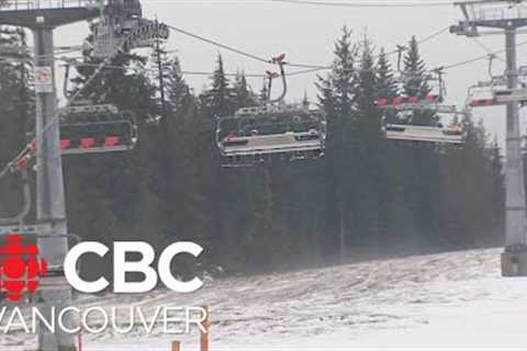 Whistler Blackcomb skiers, snowboarders disappointed by lack of snow