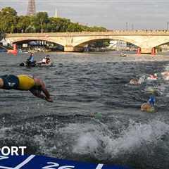 Para-triathlon Seine swim dropped over water quality
