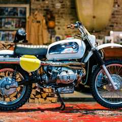 Timeless: A vintage ISDT-inspired BMW R80 by Kingston Custom