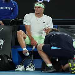 Alexander Zverev Reveals Gruesome Toenail Injury at Australian Open