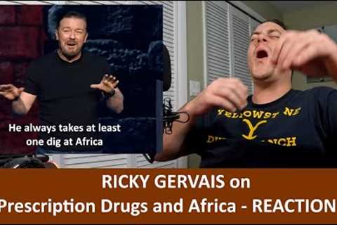 American Reacts to RICKY GERVAIS On Prescription Drugs REACTION