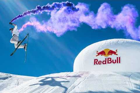 Strapping Colored Smoke Flares To The World's Best Snowboarders & Skiers