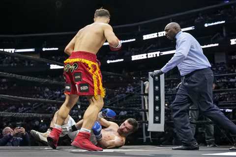 Vito Mielnicki Jr. scores one-punch KO of Salim Larbi at Prudential Center