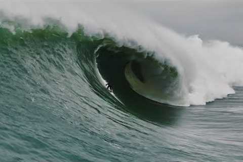 10 waves from one of the biggest days ever at Mavericks - 12-28-23 - Drone Footage