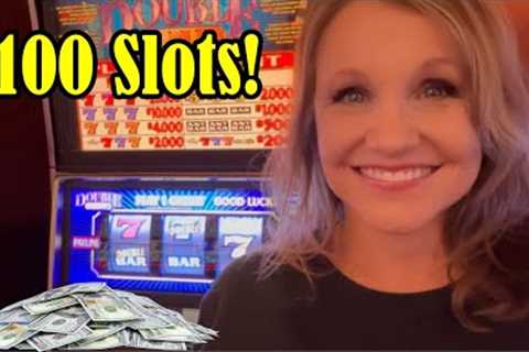 🎰$100 Double Gold Slots! Handpay! Wager Saver Jackpot Autumn Moon! | Staceysslots.com