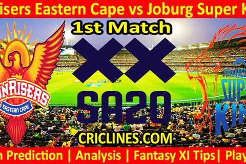 Today Match Prediction-SEC vs JSK-SA20 T20 2024-Dream11-1st Match-Who Will Win