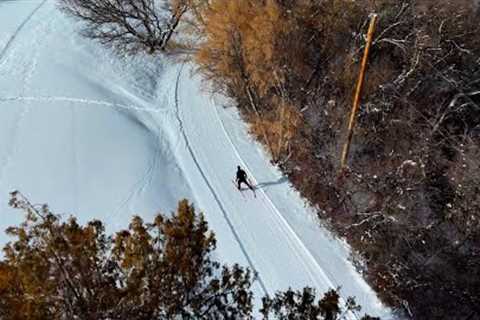 Cross-country skiing at Mountain Dell, Utah. ( DJI 4 Mini Pro ) Viktor Hald Thorup