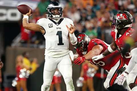 Eagles Injury Report: Jalen Hurts upgraded to full participation, Avonte Maddox prepping to play..