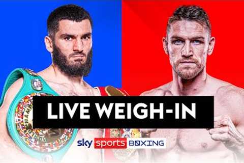 ARTUR BETERBIEV V CALLUM SMITH! 🔥  LIVE WEIGH-IN