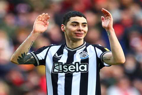 What Miguel Almiron was screaming for after Ederson’s mistake against Newcastle today