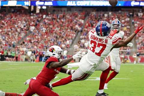 New York Giants’ Tre Hawkins aims to become ‘more of an IQ player’