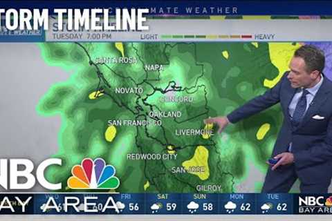 Forecast: 2 more Bay Area storms and atmospheric river chance