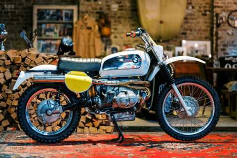 Timeless: A vintage ISDT-inspired BMW R80 by Kingston Custom