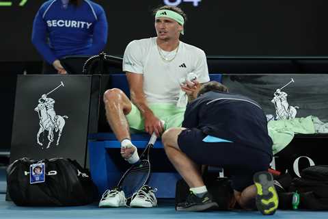 Alexander Zverev Reveals Gruesome Toenail Injury at Australian Open