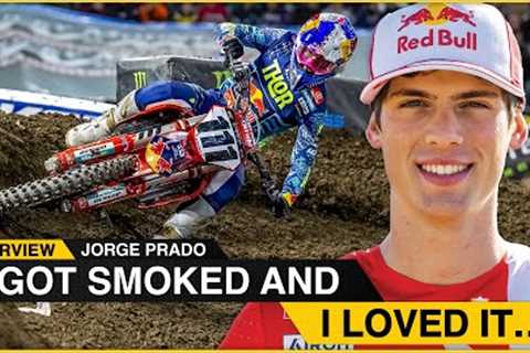 I got smoked and I loved it. | Jorge Prado on Anaheim 2