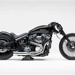 Black Phantom: OWM’s custom Harley Softail oozes avant-garde style