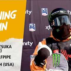 Totsuka claims third HP win in Mammoth | FIS Snowboard World Cup 23-24