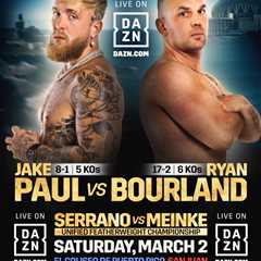 Jake Paul vs Ryan Bourland: UK Start Time, Live Stream, TV Channel, and Full Card Details
