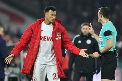 Davie Selke can leave 1.FC Köln on a free in the summer if the club is relegated