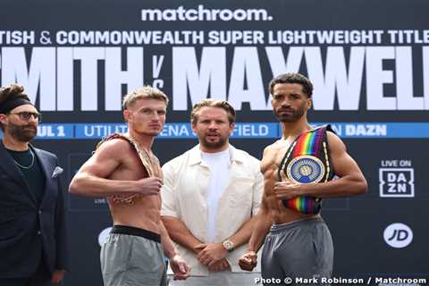 Smith vs Maxwell: Date, Start Time, Undercard Info