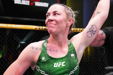 Molly McCann Scores Last-Second Armbar Submission Victory In Strawweight Debut