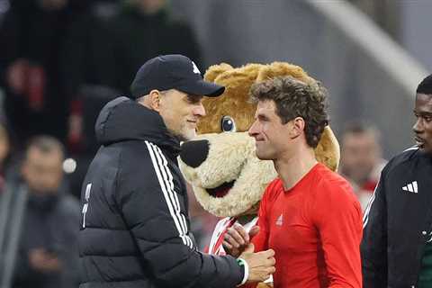 After Gladbach victory, Thomas Müller and Thomas Tuchel looking forward to Bayer Leverkusen..