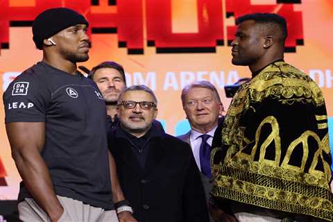 Anthony Joshua Warned of Potential Knockout by Francis Ngannou