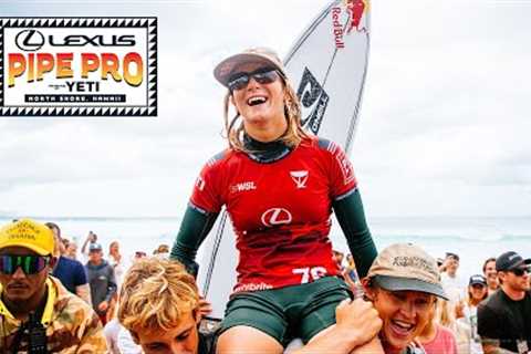 Caitlin Simmers Charges To Change The Course Of Women''s Surf History, Takes Win At Lexus Pipe Pro