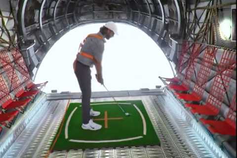 Incredible moment Tommy Fleetwood gets hole-in-one from plane 30,000ft in the air… but all is not..