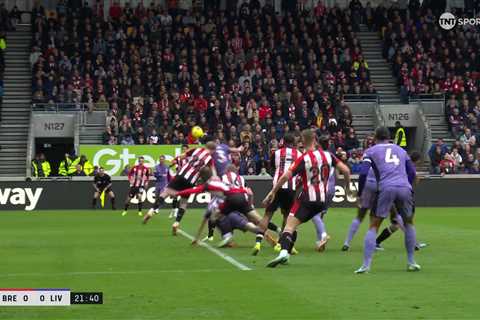 Michael Oliver under fire for missing handball by Liverpool star Wataru Endo