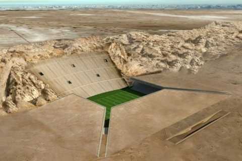 World's Weirdest Stadium Design Almost Became a Reality in Saudi Arabia