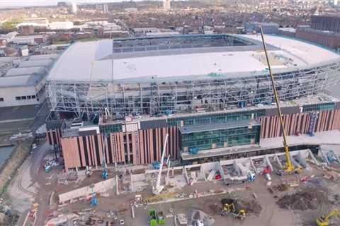 Everton Shares New Stadium Progress Video Amid Fan Discontent