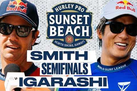 Jordy Smith vs Kanoa Igarashi | Hurley Pro Sunset Beach 2024 - Semifinals