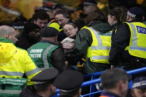 Leeds Fan Treated by Medics After Fall During FA Cup Clash with Chelsea