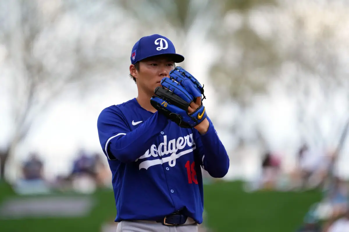 Dodgers’ Yoshinobu Yamamoto Not Worried About Pitch-Tipping as Regular Season Nears