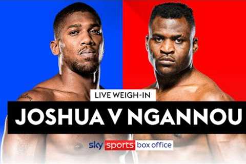 ANTHONY JOSHUA VS FRANCIS NGANNOU! 🔥 Final Face-Off