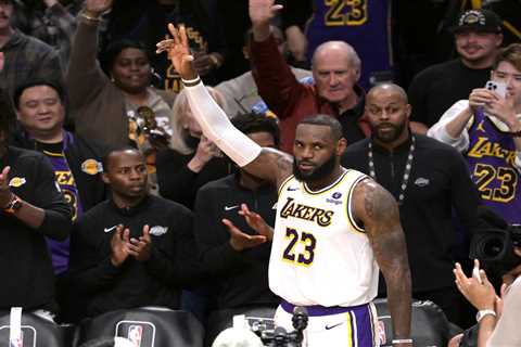 Lakers’ LeBron James Becomes 1st Player In NBA History To Score 40,000 Points