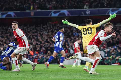 Arsenal Fans Outraged Over Disallowed Goal in Porto Clash