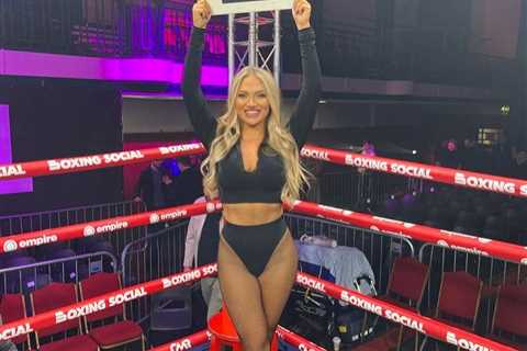 Life as a Boxing Ring Girl: Beauty Amy Holden Shares the Real Story