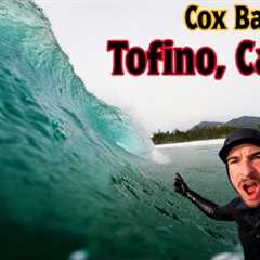SURFING CANADA''S MOST POPULAR WAVE -  COX BAY, TOFINO (RAW POV)