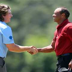 Amateur Golfer Neal Shipley Tees Off with Tiger Woods at the Masters