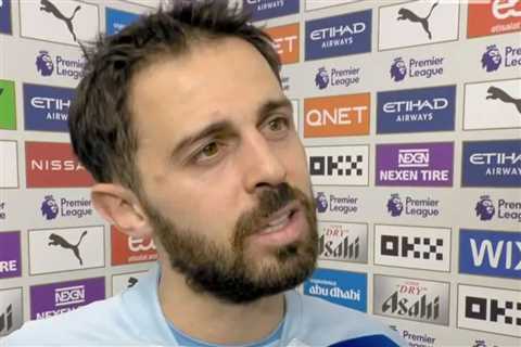 Manchester City's Bernardo Silva Changes Tune on Premier League Title Race mid-Interview