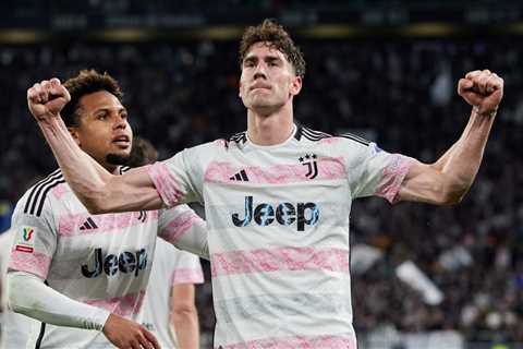 Juventus take command in second half to beat Lazio in first leg of Coppa Italia semis