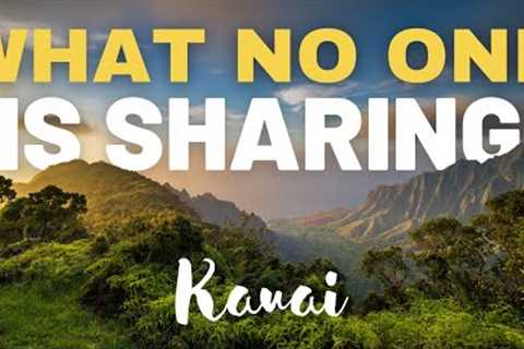 10 Unique things to do in Kauai that no one else is sharing