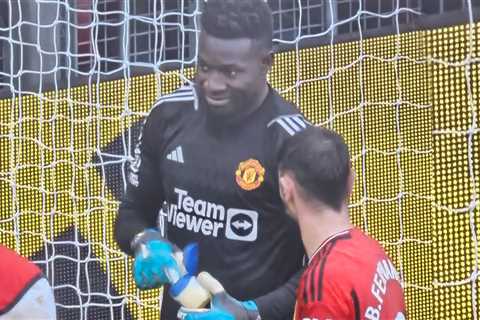 Man Utd Star Andre Onana Spotted Using Vaseline on Gloves During Liverpool Clash